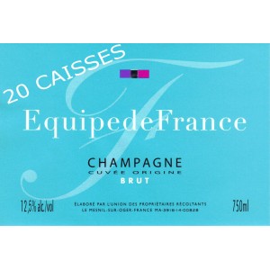 20 Caisses X6  EquipedeFrance cuvée Origine